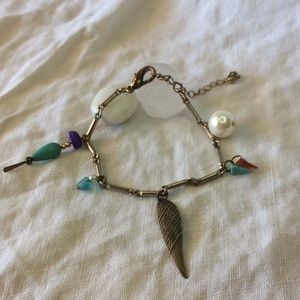 Handmade from vintage jewellery charm bracelet
